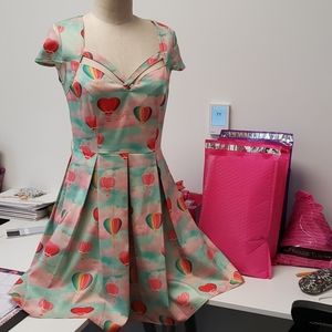 Voodoo Vixen 50s style midi dress
